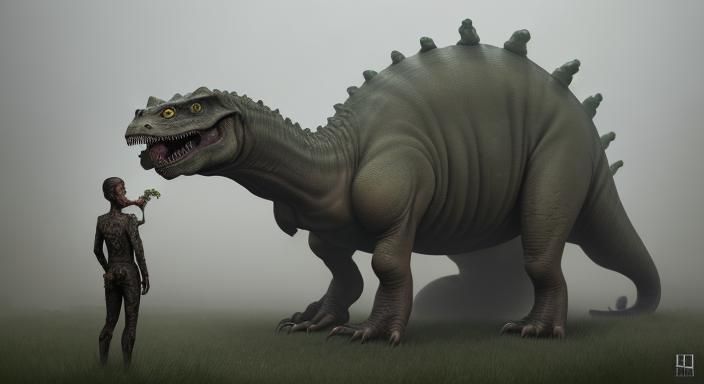 "Dinosaur Feeding Time"