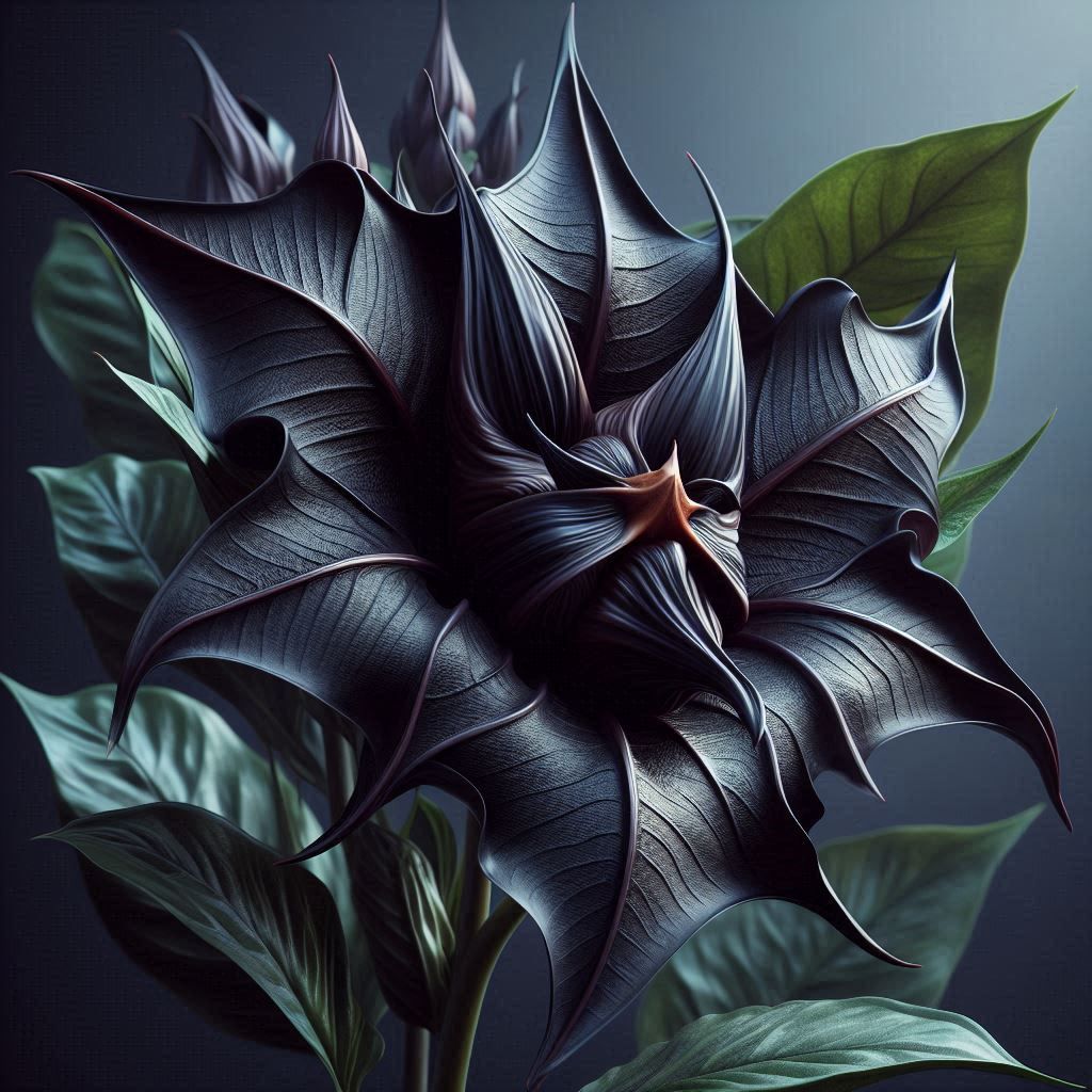 Black Bat Flower