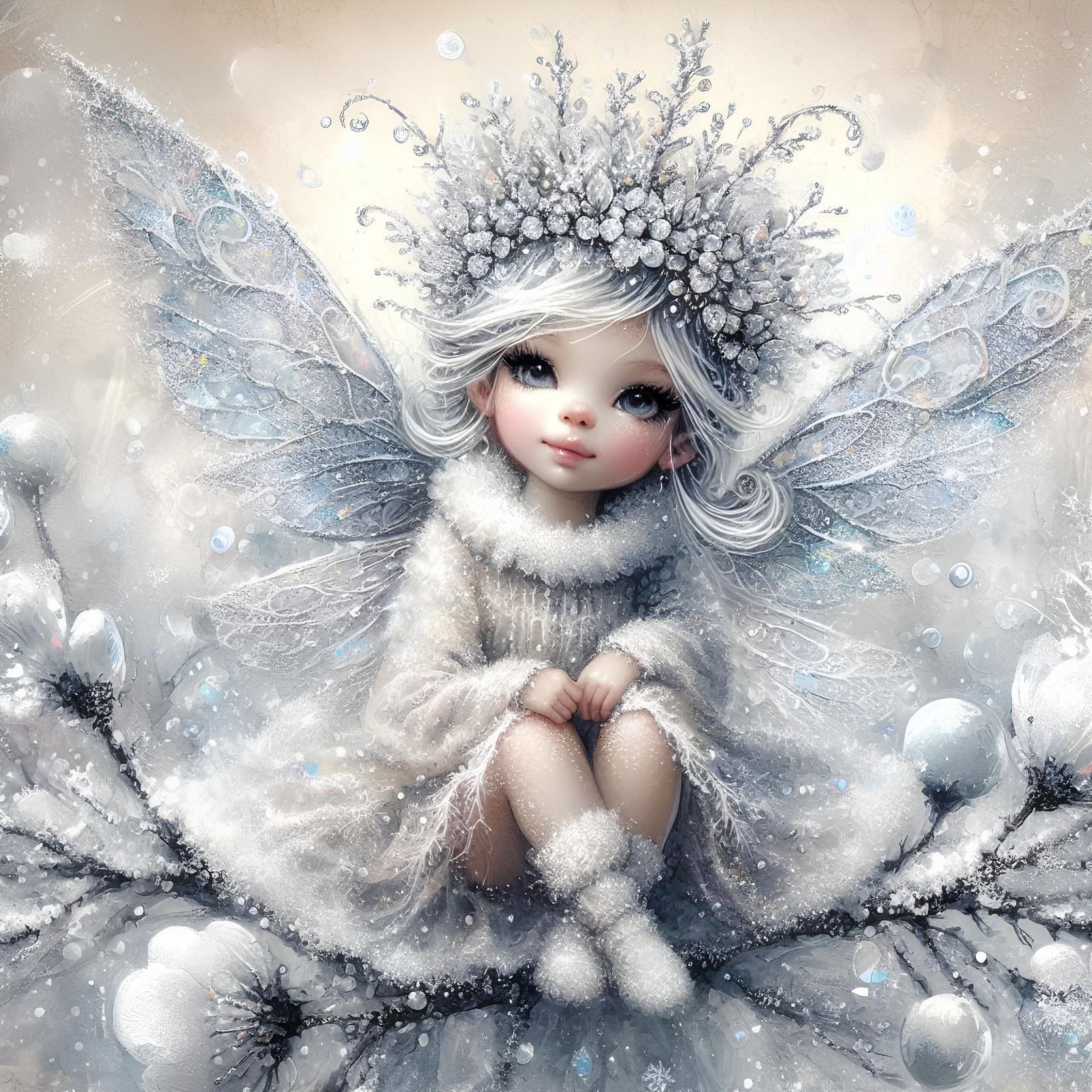Snowflake fairy