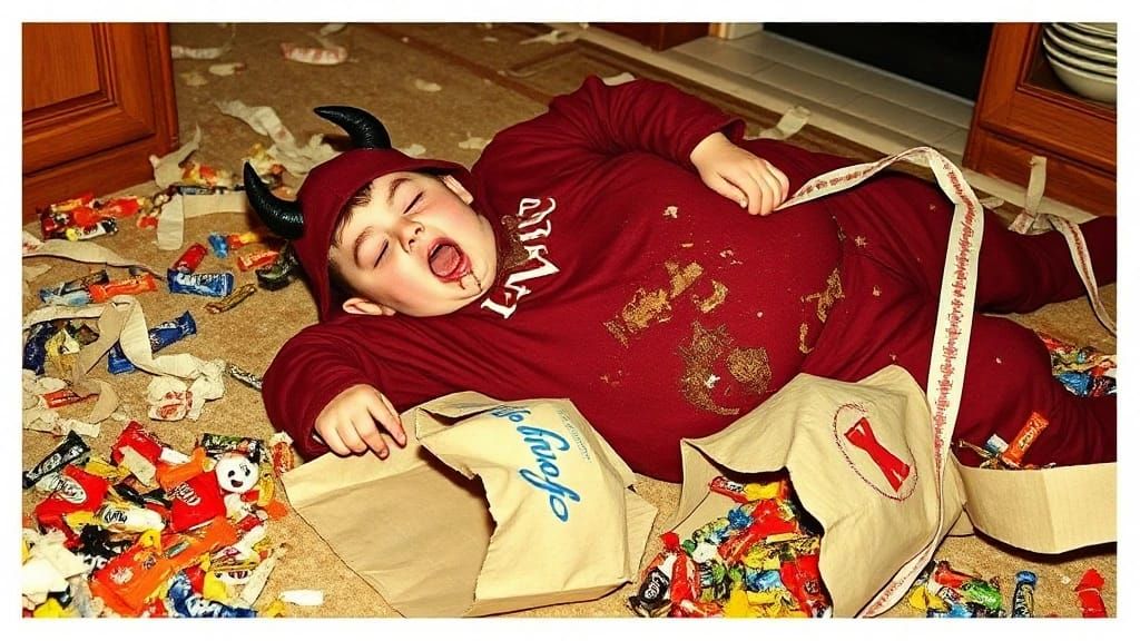 Happy Halloween, you Candy hogs!