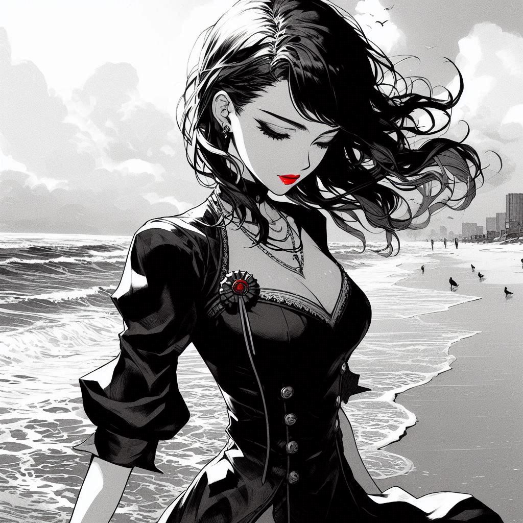 Black, White and Red 8