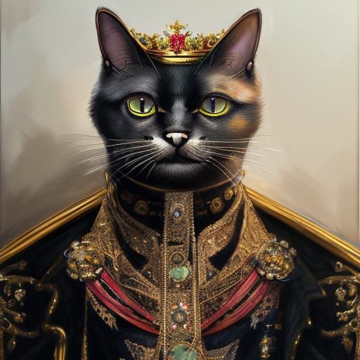  Supposedly stray cat from Castlebar, Mayo, Eire, that, in reality, is His Majesty The King of Planet Earth, Thomas de Lacy O'Malley III  by @Nesta Stubbs