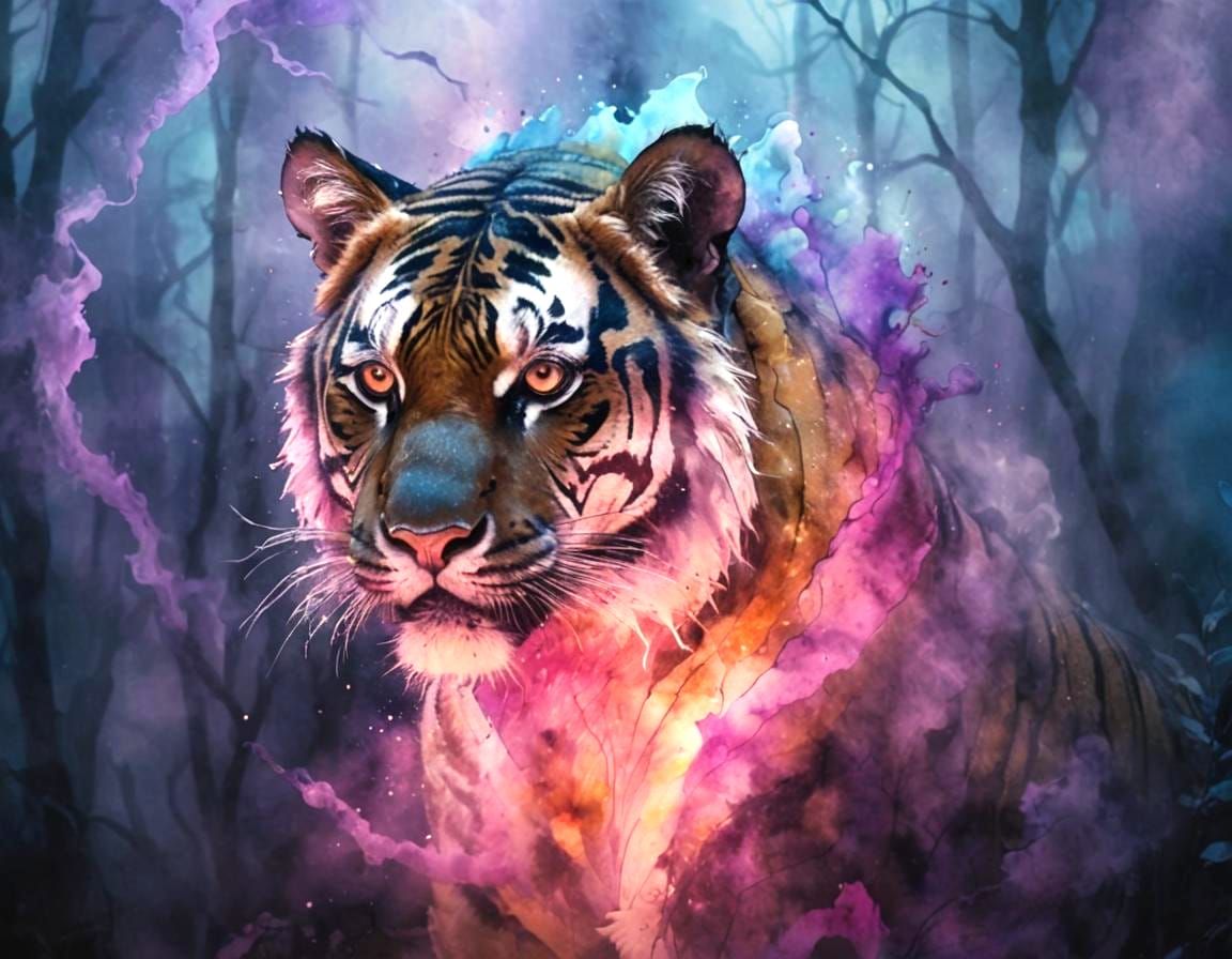 Emerging tiger