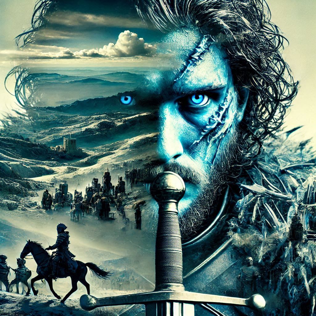 double exposure beautiful fantasy DALL-E 3 portrait landscape..