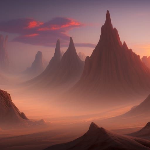 Desert sunrise