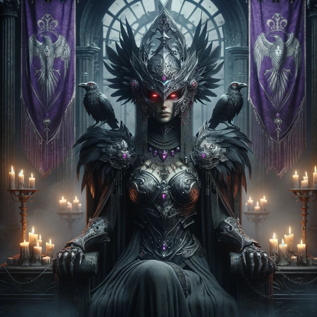 Queen Sysris, Fallen Paladin of Dark Raven