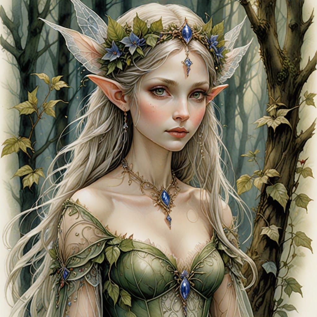 Beautiful elf princess 