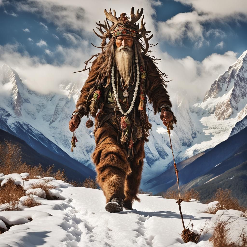 The wild man  by @nesh0rn