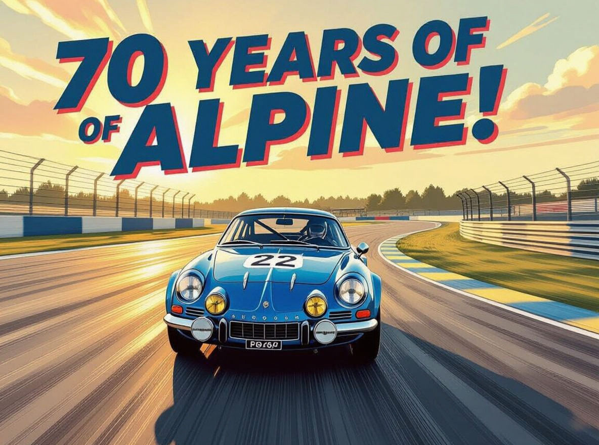 2025 Marks 70 Years of Alpine!