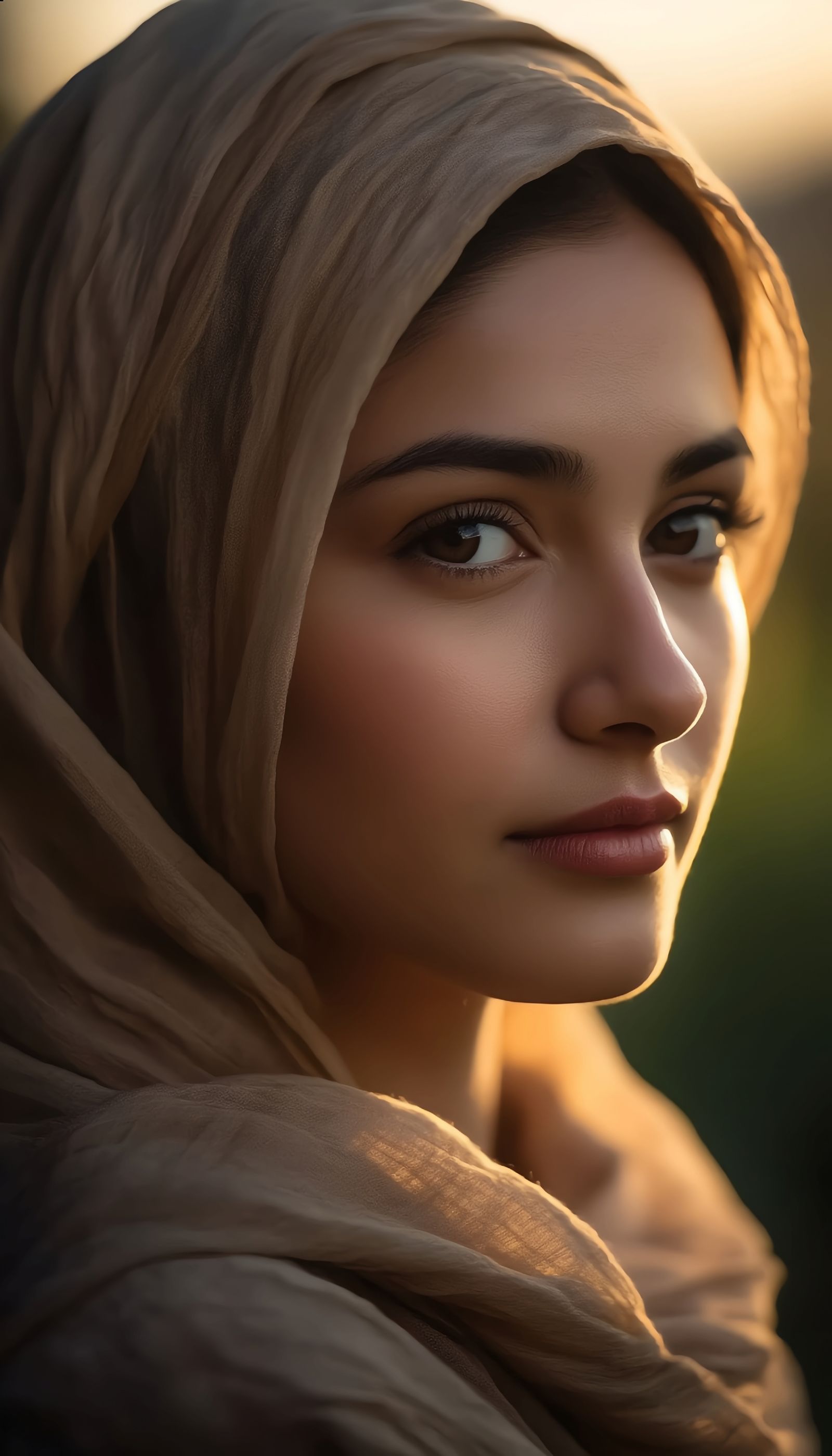 Beautiful Portrait of a Lady