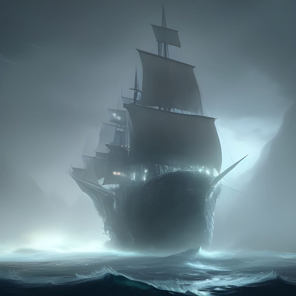 Pirate Ship. - AI Generated Artwork - NightCafe Creator