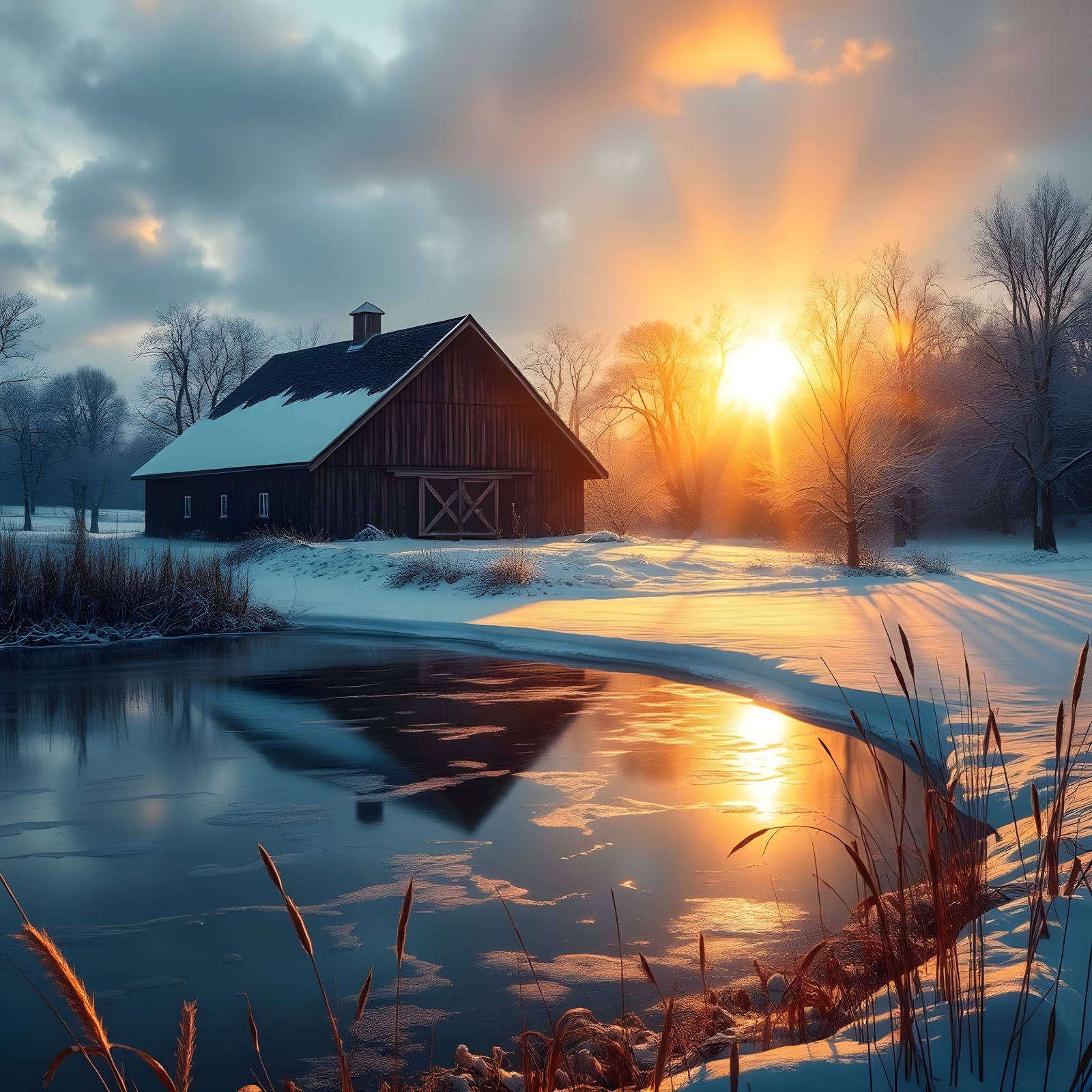 December Morning   by @Slug