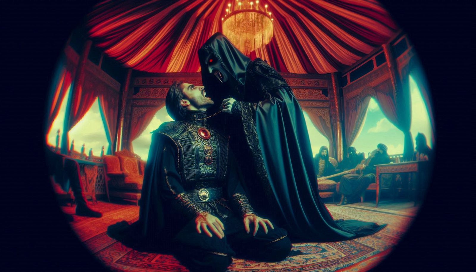 Los no muertos Cambys, el emperador de los vampiros