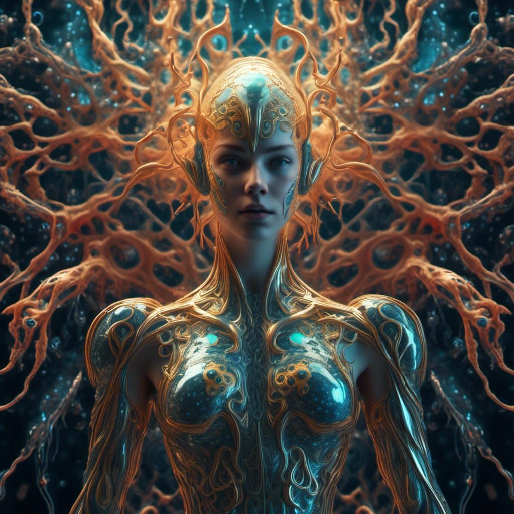 cinematic lighting, realistic detailed intricate, bacteria, midnight uranium glass, Handsome <lora:Intricate Alien:1.0> armor 20 year-old ma...