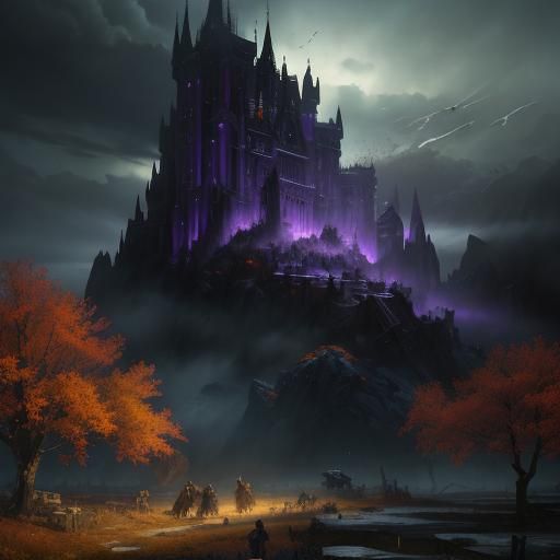 overlords castle - AI Generated Artwork - NightCafe Creator