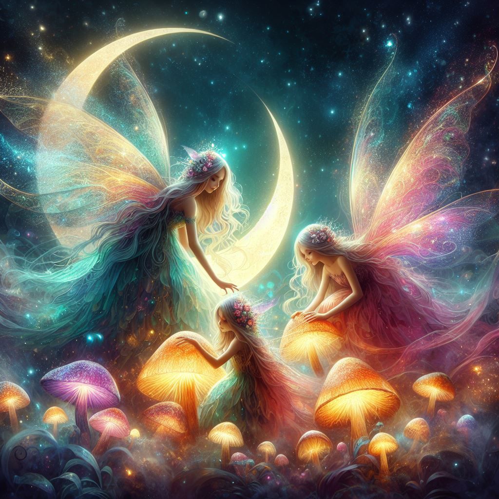 Fairies doing the hard work...