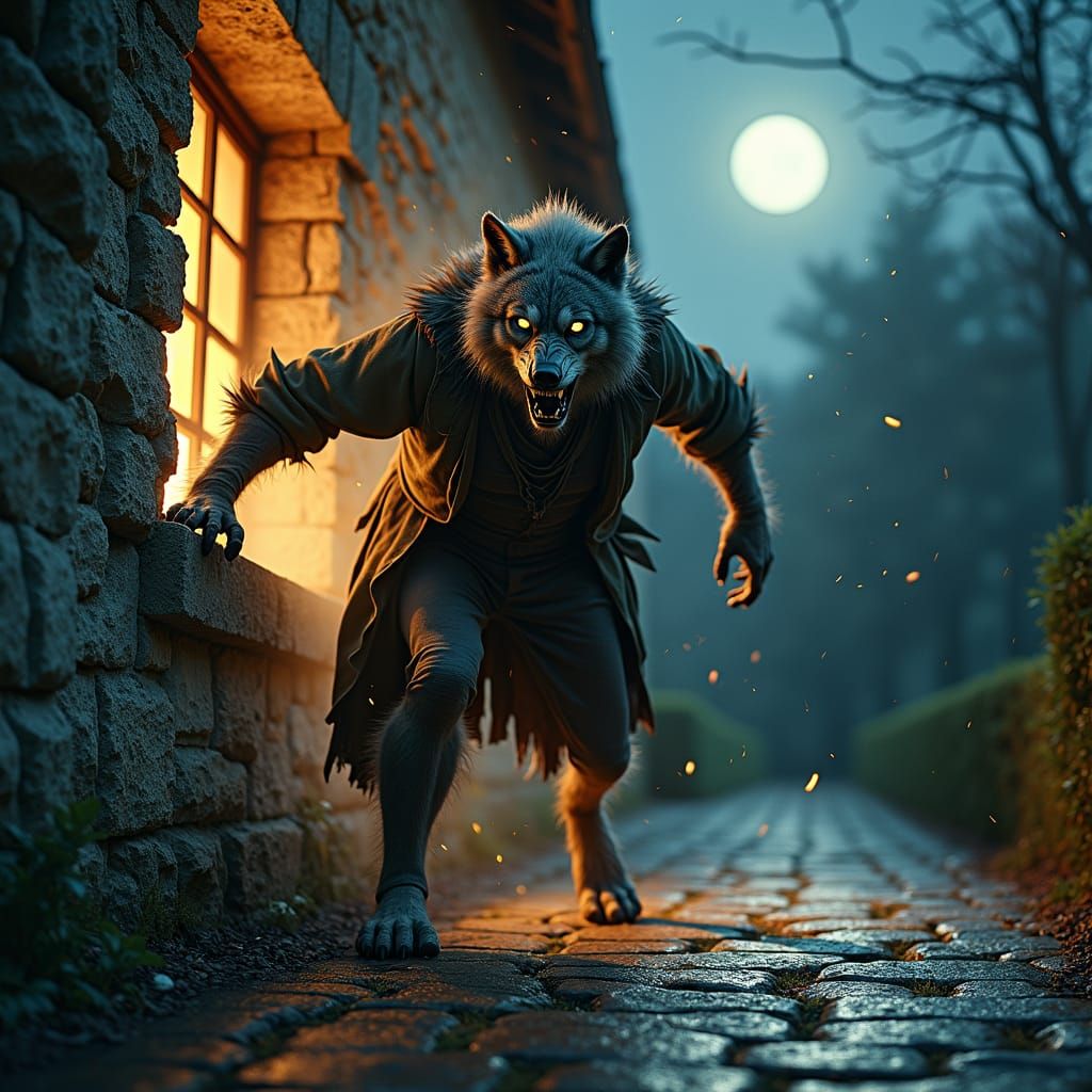 Bark at the moon