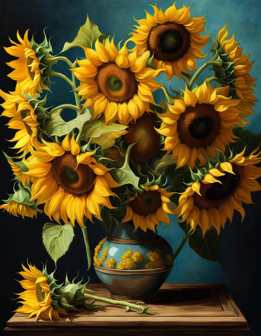Sunflowers  by @fantac