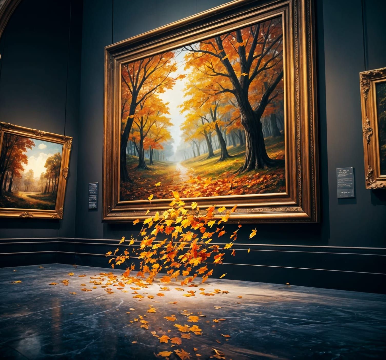 Falling Leaves  by @Michael C