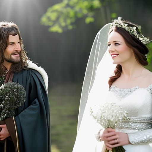 Arwen aragorn clearance wedding