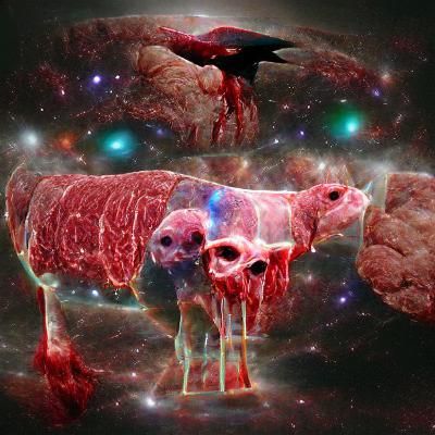 We are but meat for the cosmic slaughter