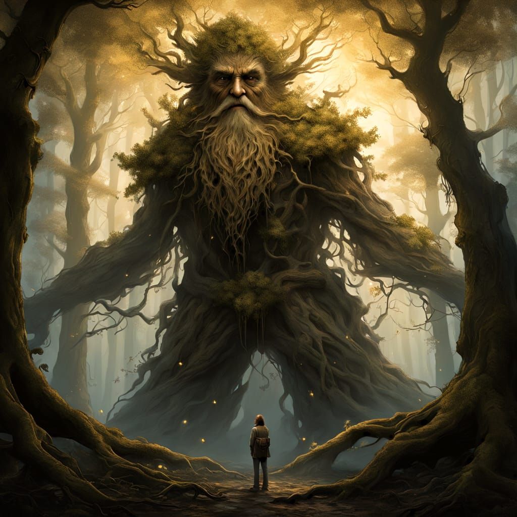 Treebeard  by @xtough 
