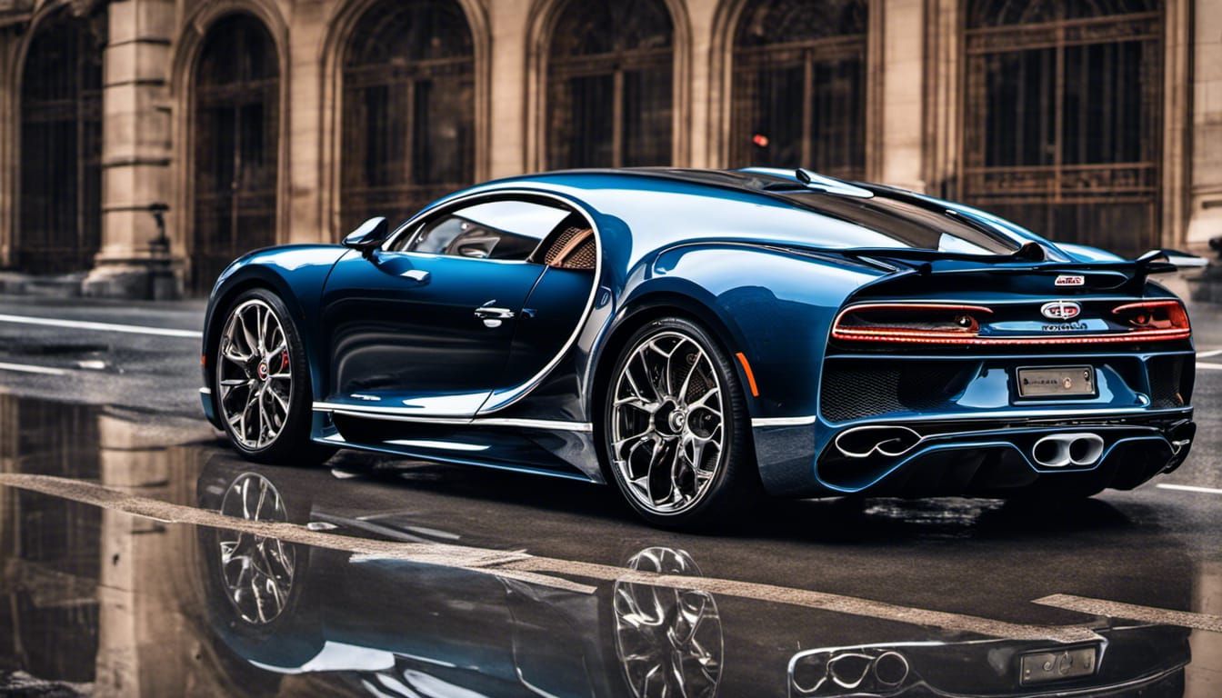 Bugatti Chiron - AI Generated Artwork - NightCafe Creator