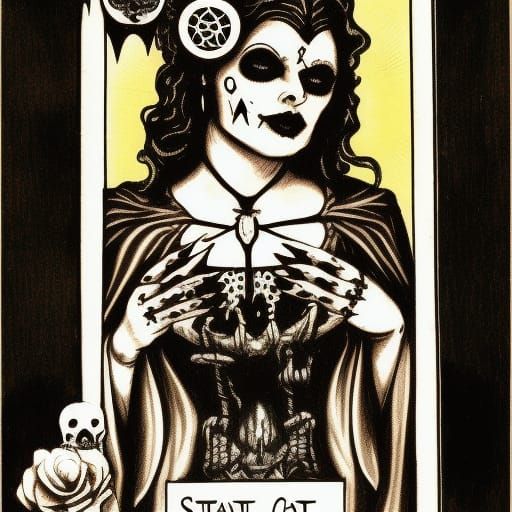 Madam Leota Satan Gothic Occult Tarot Art Rozz Williams 8k madam-leota-satan-gothic-occult-tarot-art-rozz-williams-8k