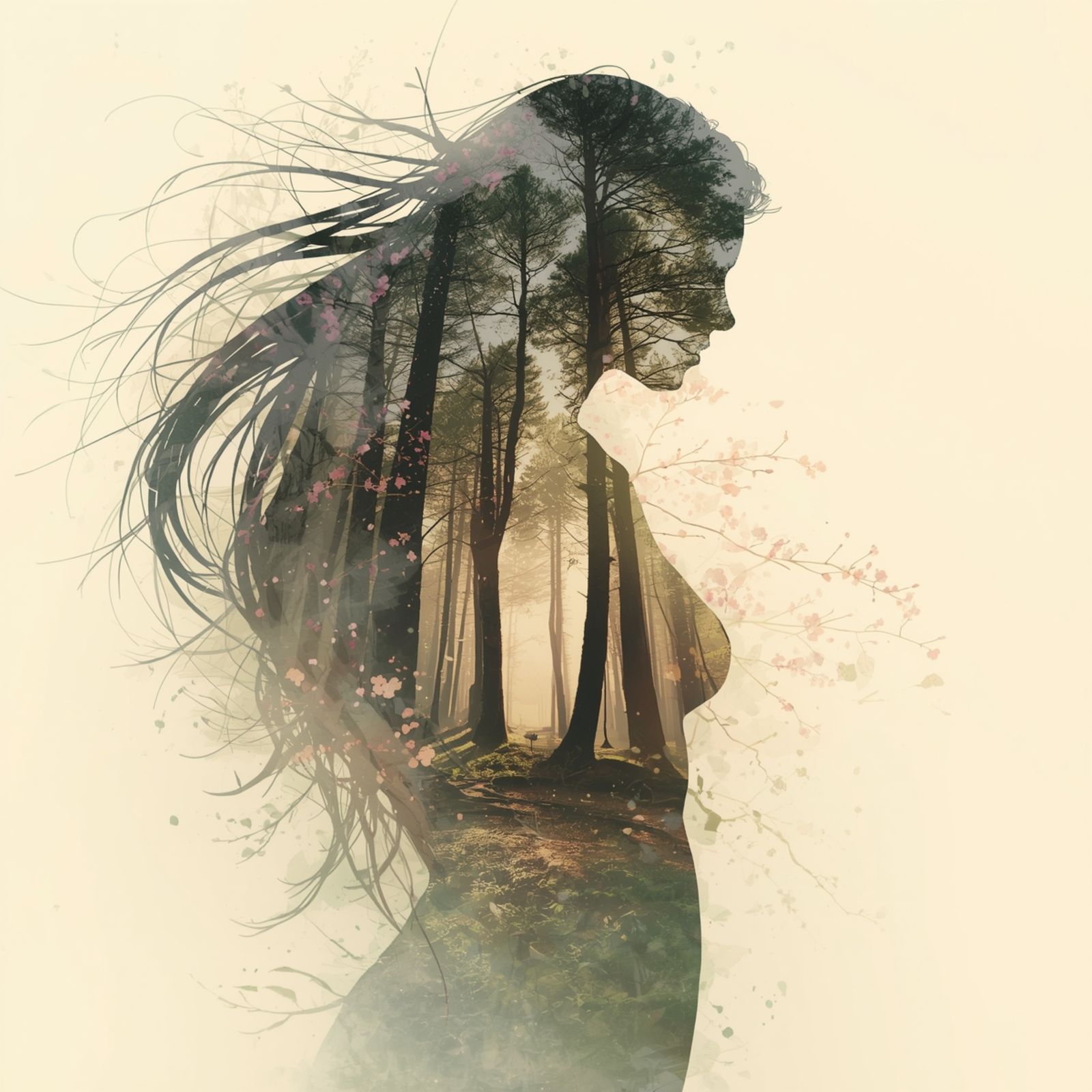 A dreamlike watercolor masterpiece