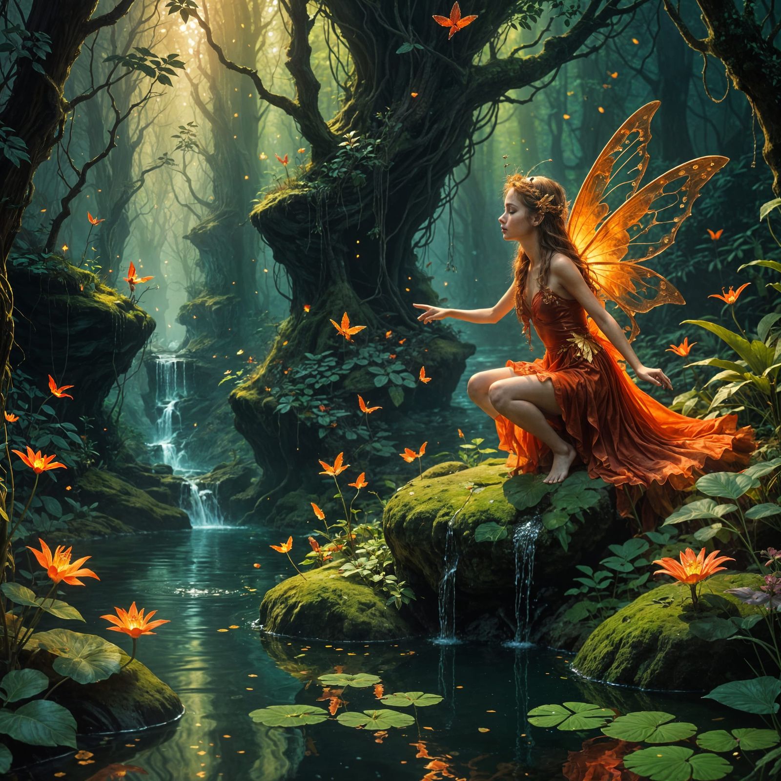 The Forest Sprite  by @JJ