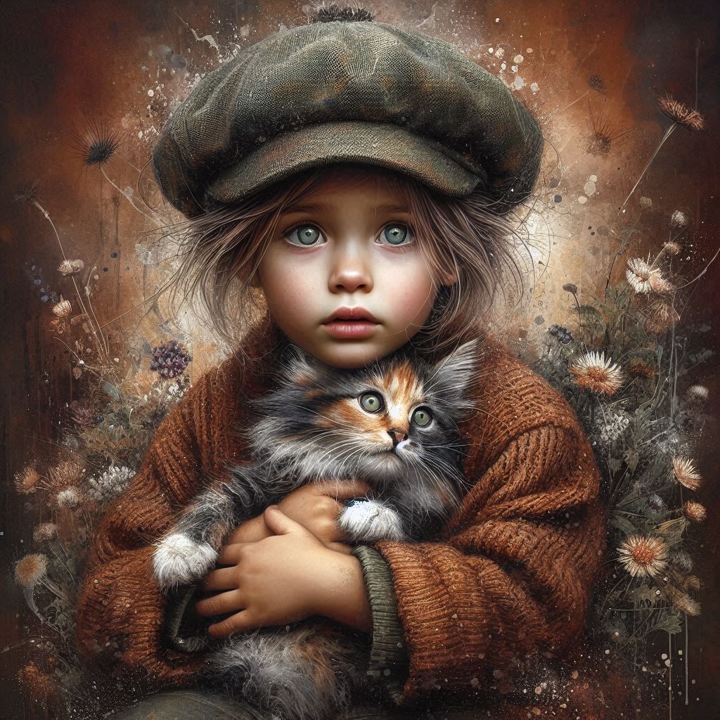 The Fluffy Kitten's Girl 😸😸👍