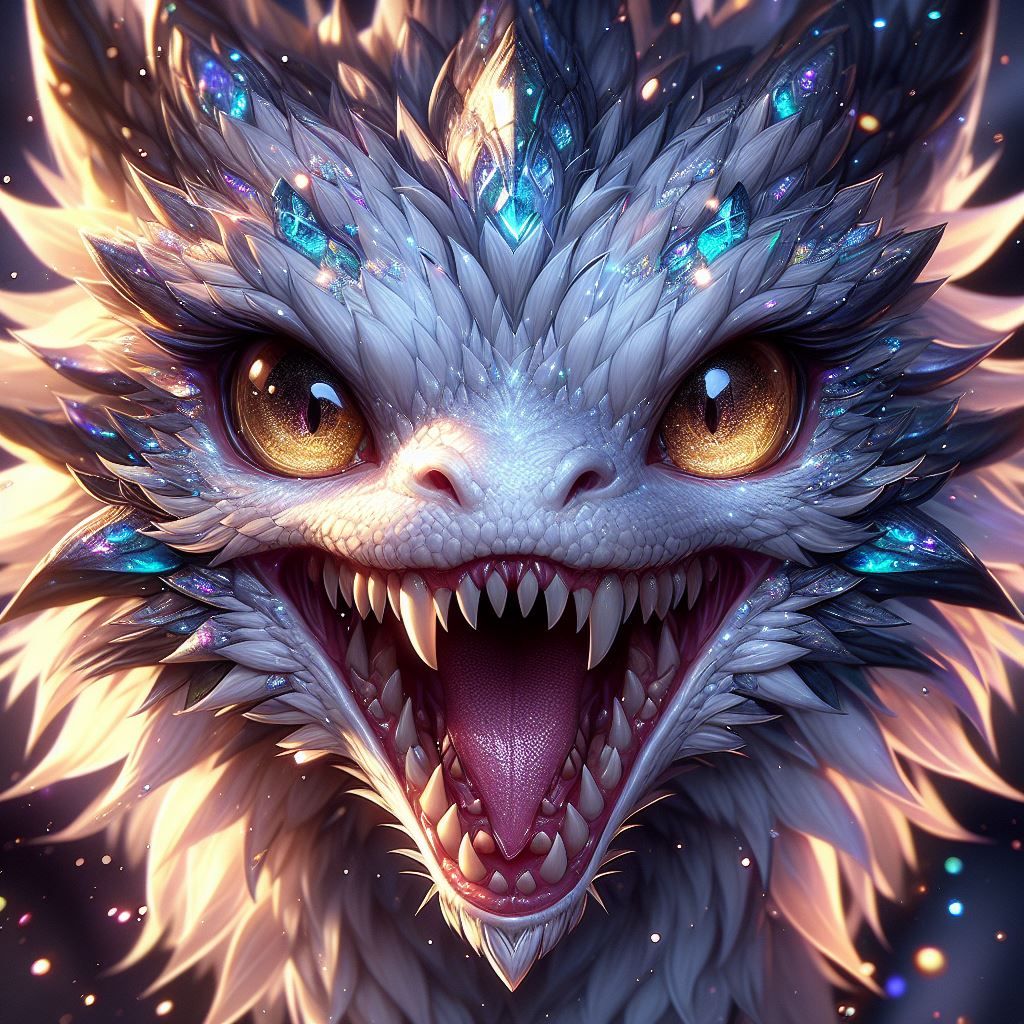 Angry Sparkle Dragon