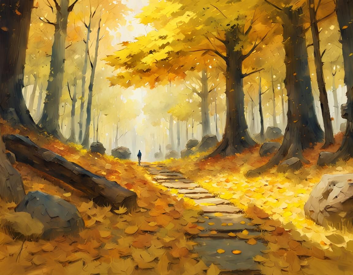 Yellow trail  by @1cheesepuff