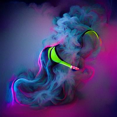 Neon smoke