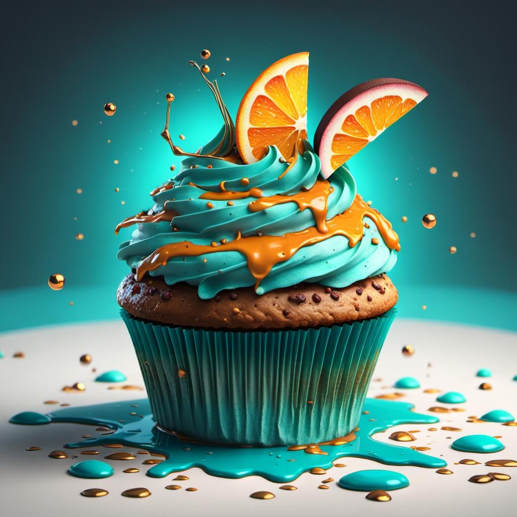 passionfruit cupcake