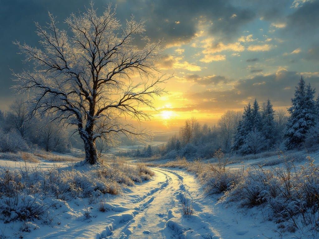 Winter's Road  by @D Rivers