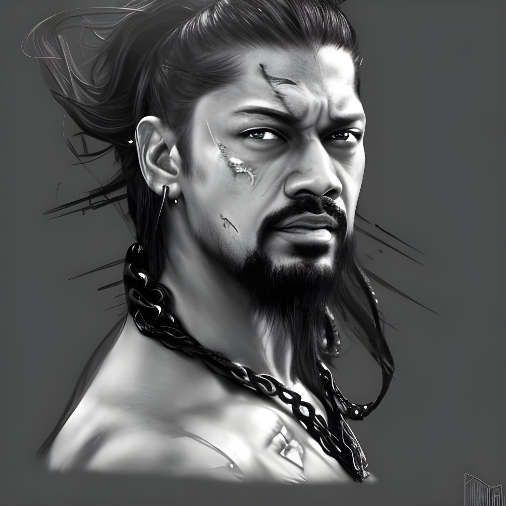 Roman Reigns' Poster, picture, metal print, paint by Trending Collections |  Displate