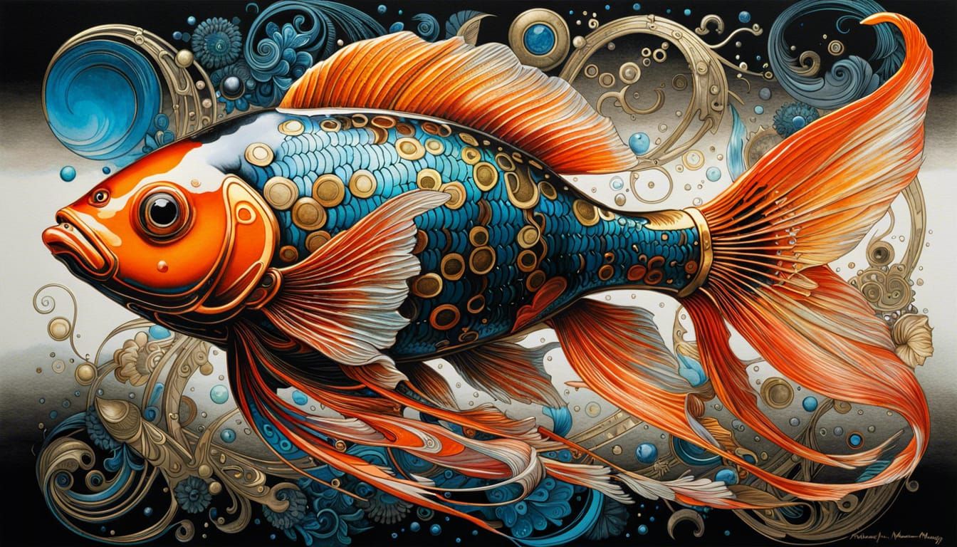 Beautiful Koi Bot  by @MiniMishaps