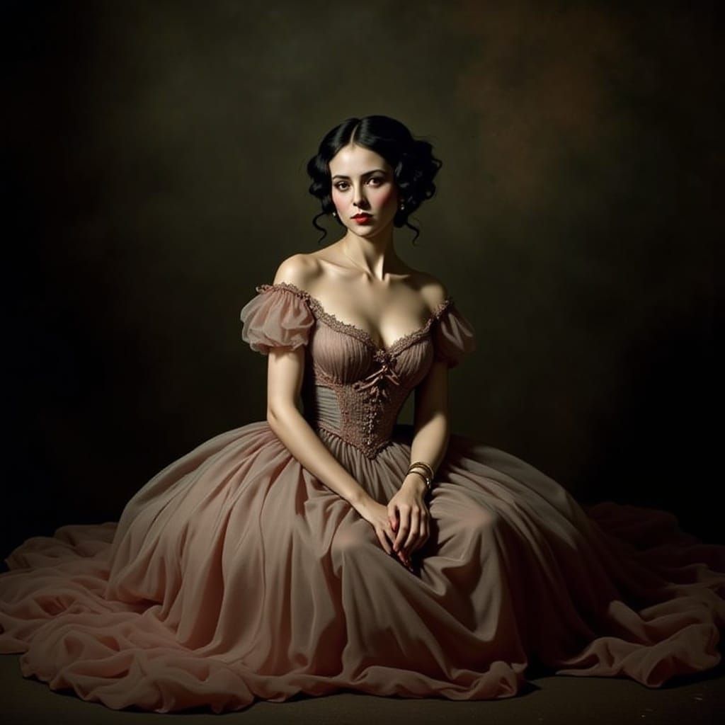  <lora:Grimly Flux:1.0>woman