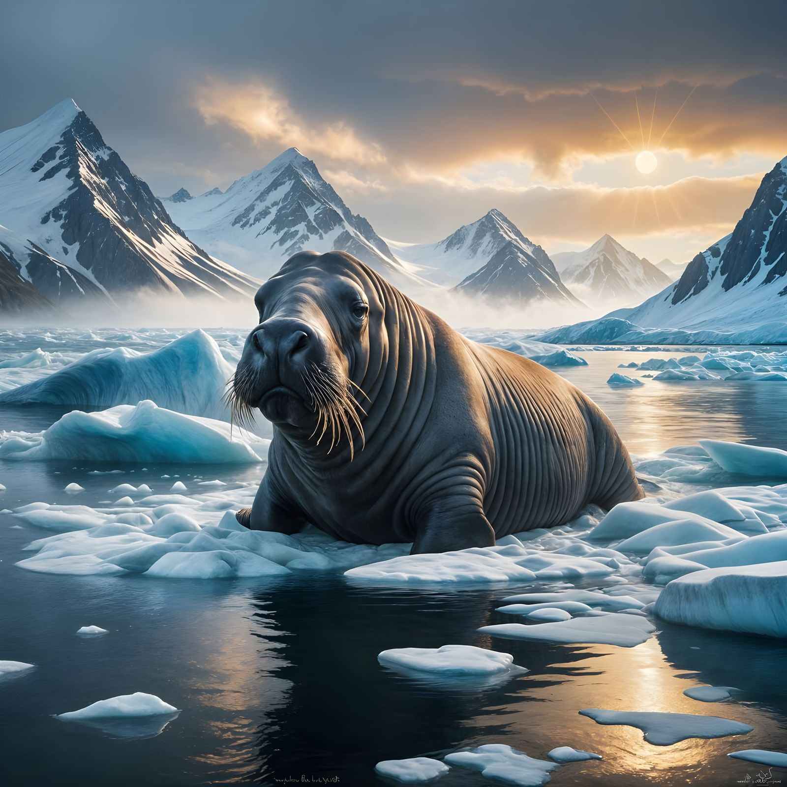 Steller's Sea Cow  by @Lulu