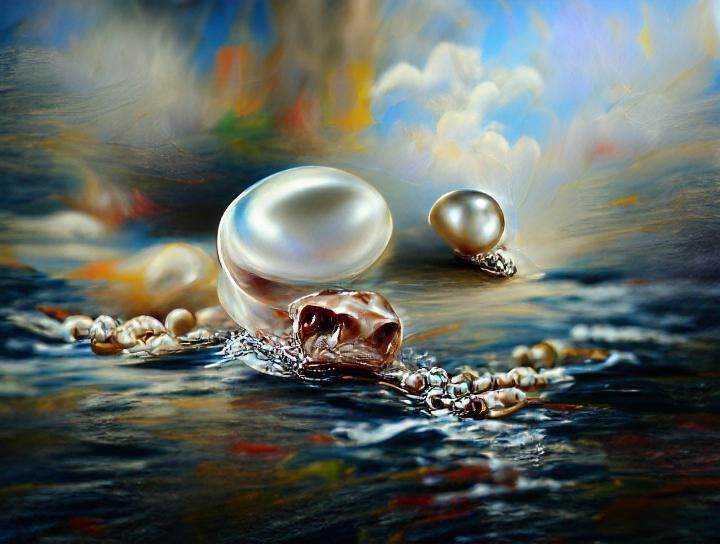 He who leaps across the precipice. He who steals pearls from...