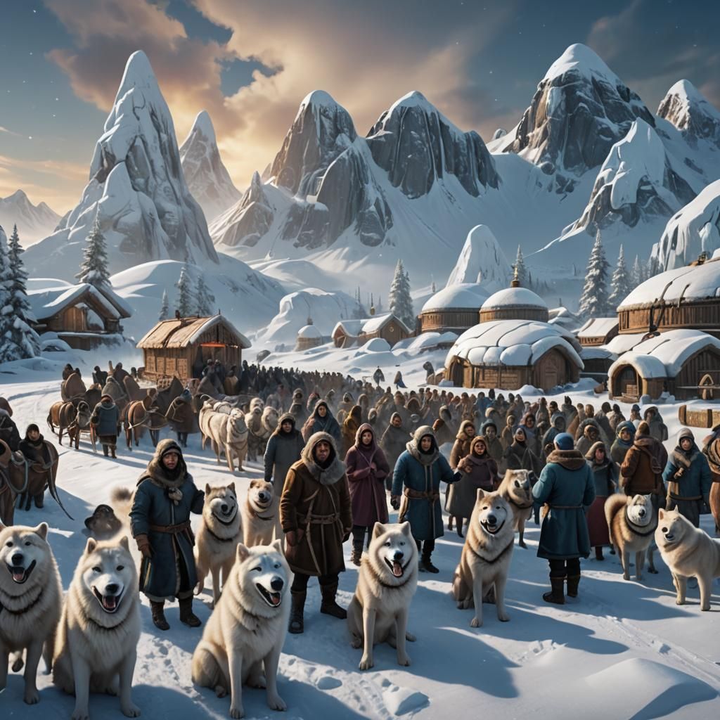 winter scene