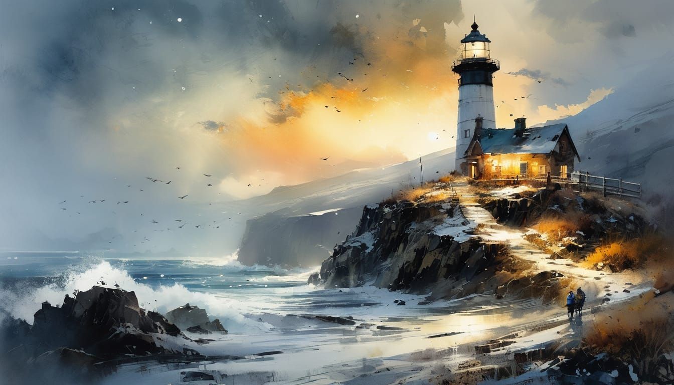 Old Lighthouse   by @Superbear
