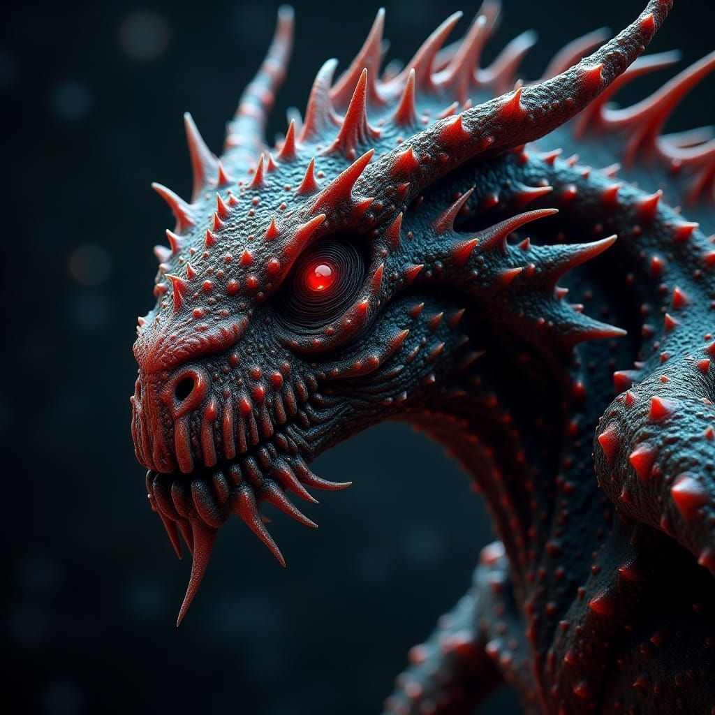 <lora:-Laniakea-:1.0> Hyper-maximalism ▪ Ultra-detailed photorealistic ▪ Insane close-up ▪ Digital painting ▪ Ultra-wide-angle lens ▪ Intric...