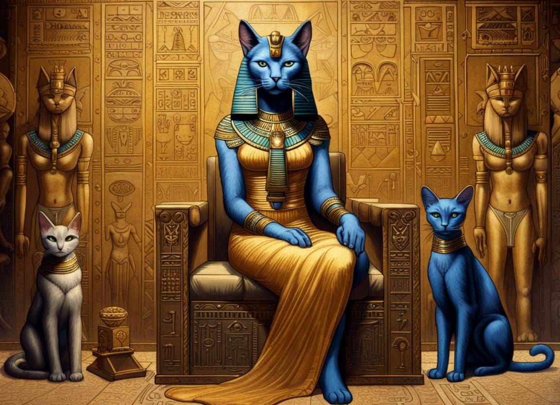 Egyptian goddess Bastet
