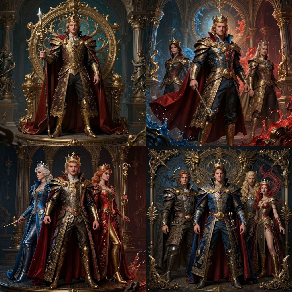 AND ARTISTIC REALIST ARRIVAL OF A PRINCE