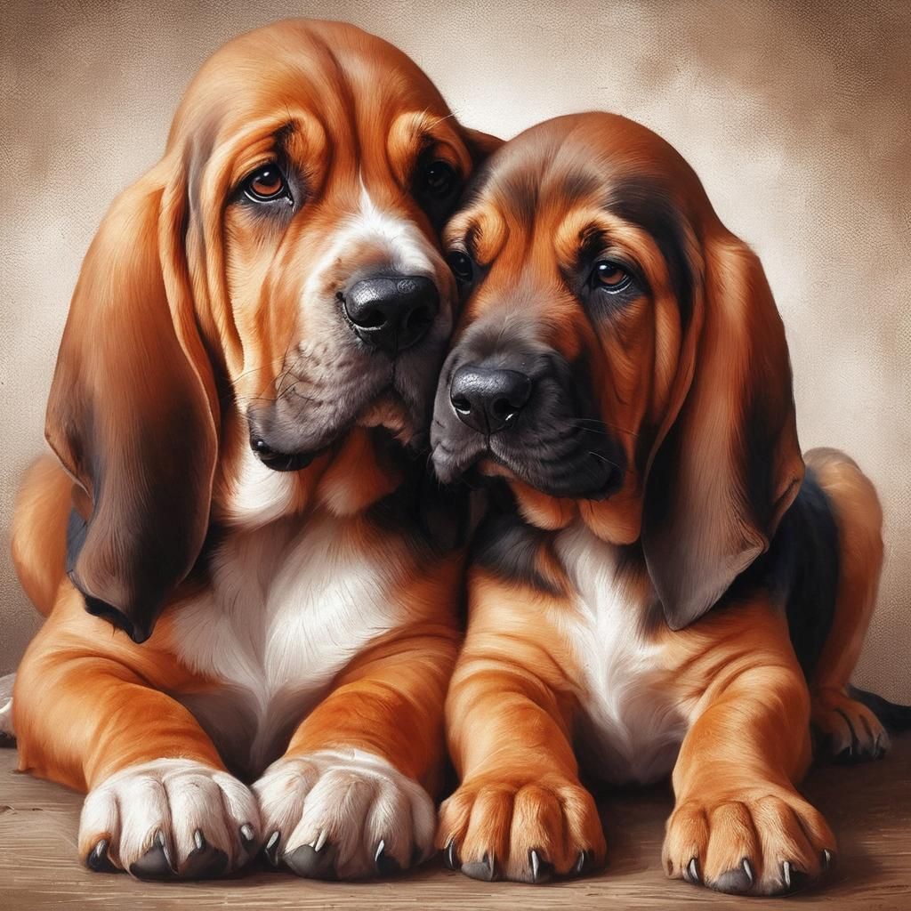 Beautiful Bloodhounds