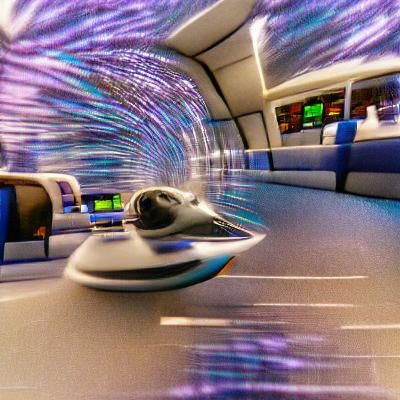 Travelling at warp speed