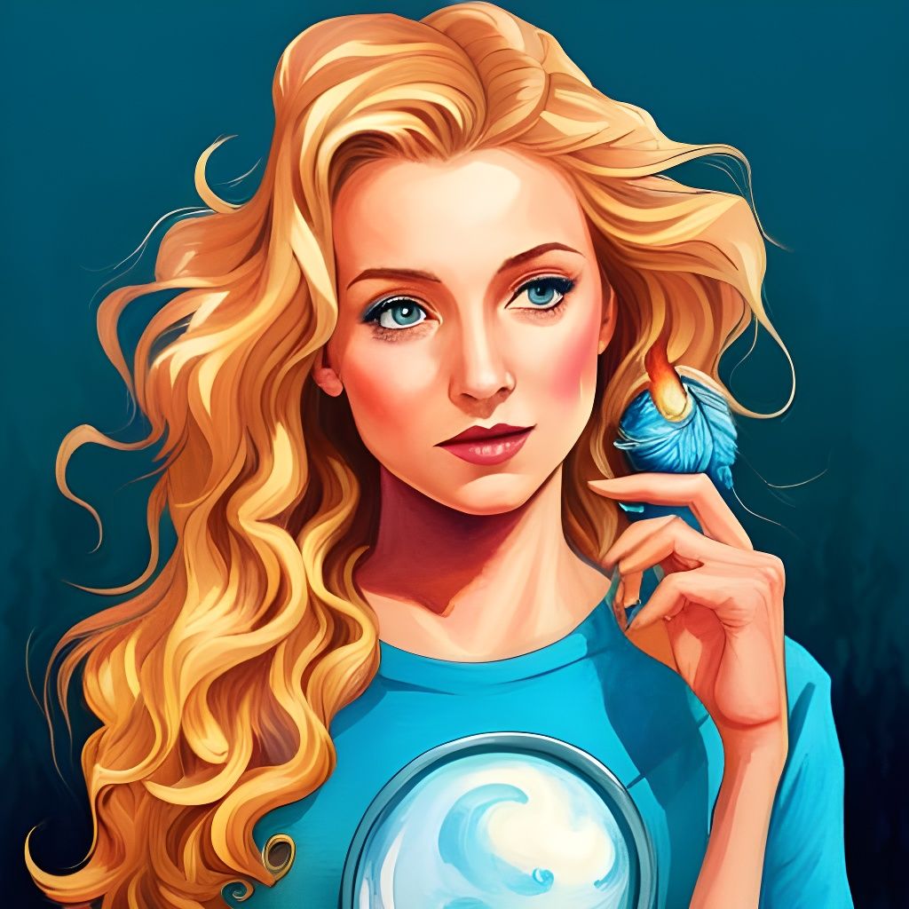 Luna Lovegood - AI Generated Artwork - NightCafe Creator