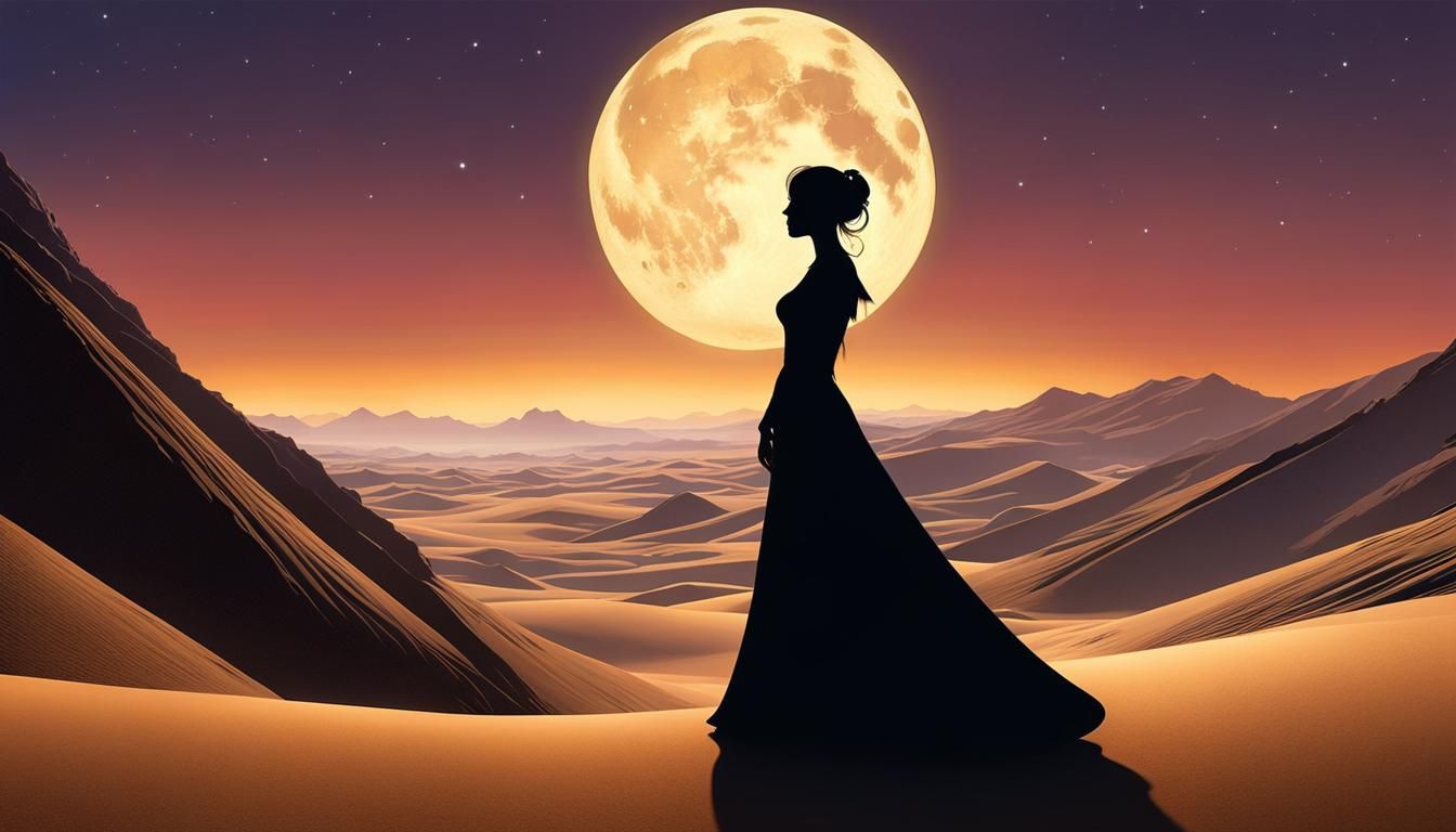 Caught by the desert